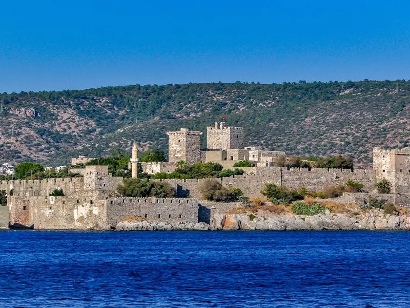 Didim'de antik Apollon Tapınağı sütunları